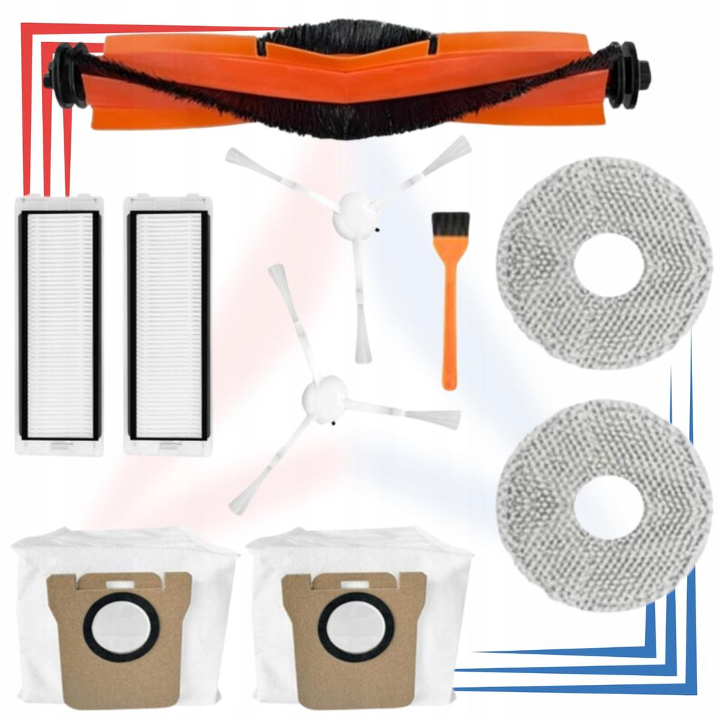 Xiaomi Mi Robot Vacuum X10+/X20+ Kit: Filters, Brushes, Mops, Bags