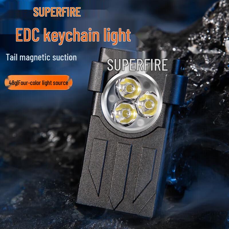 SupFire EM05 Super Bright Magnetic Keychain Flashlight