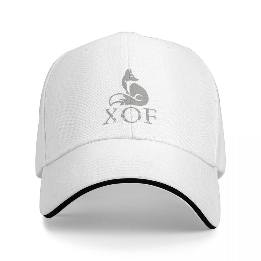 Lustiges xof Fox-Logo Baseballmütze Strand Militärische taktische Kappen Sonnenhut für Kinder Flauschiger Hut Damenhut 2023 Unisex