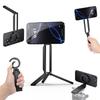 Foldable Aluminum Phone Holder Tripod For Handfree Photography Live Streaming Stable Magnetic Mount