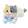 Three-Color Cat Plush Doll: Meows When Pressed, Creative Backpack Accessory for Women