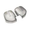 Car Decoration Door Mirror Cover With LED For Toyota Land Cruiser Prado FJ90 1998-2002 Chrome Silver Cars Accessories Styling