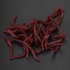 50Pcs 3.5cm Worm Bait Simulation High Elasticity Bite Resistant Angling Earthworm Bait Worms