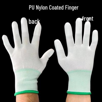 Huinubi PU Nylon Protective Coated Gloves