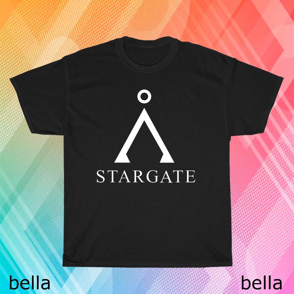 New Stargate Sci-Fi Movie logo T-Shirt S