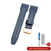 Coffee Black 20 21 22mm for IWC Portofino Le Petit Prince Portugieser Cowhide Watch Band Special Interface Needle Buckle Durable