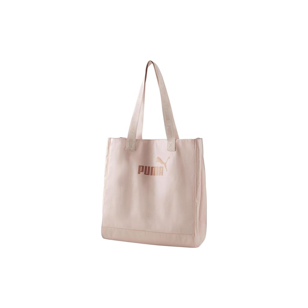 PUMA Polyester Tote Bag, Shopping Bag, Shoulder Bag, Handbag Regular Womens Pink 078301-03