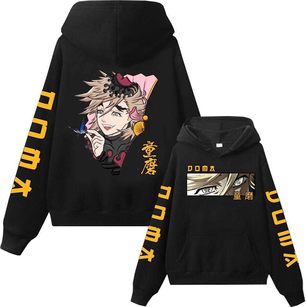 

Men Demon Slayer Printed Hoodie Women Casual Fashion Autumn Winter Harajuku O-Neck Long Sleeve Fleece Sweatshirts Anime Pullover 3XL