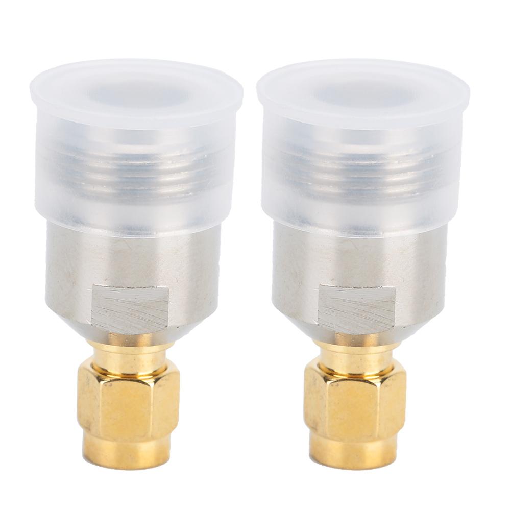 

2 шт. Адаптер N гнездо - SMA штекер Портативный Маленький Позолоченный Разъем со Стабильной Производительностью