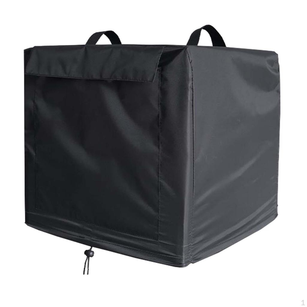Copertura Forno per Pizza Resistente al Calore Griglia Resistente Impermeabile da Esterno con Tasche Portaoggetti, Accessori Microonde