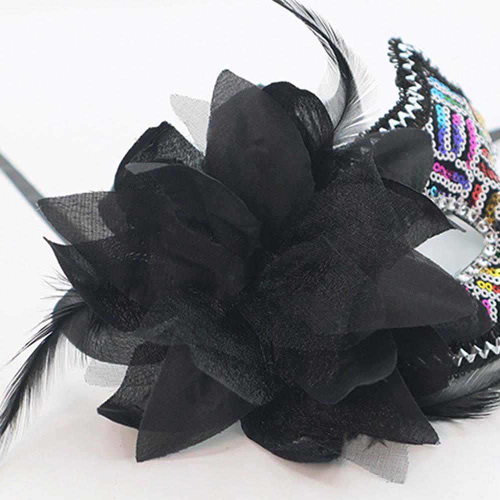Beauty Princess Mask Colorful Half-Face Mask Masquerade Ball Mask Plastic For Masquerade Ball Halloween Festival