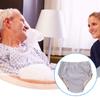 1Pc Urinary Incontinence Urinary Barrier Physiological Pants Reuse Washable Nursing Home Lie In Bed Old People
