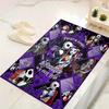 Custom 1Pc Tim Burton'S Gothic Romance Rug Office Carpet Indoor Outdoor Entrance Doormat Nonslip Soft And Comfortable Living Room D91695