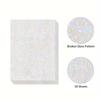 50/100 Sheets Holographic Broken Glass Cold Lamination Film Self-Adhesive Holographic Vinyl Sticker Waterproof Clear