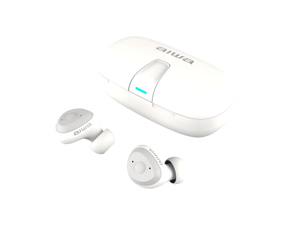 Aiwa Hear SCE1 Rechargeable Hearing Bluetooth Wireless Earbuds for Young and Older Dedicated 5 Volume Easy to Use for Calls and Over 9 Hours of