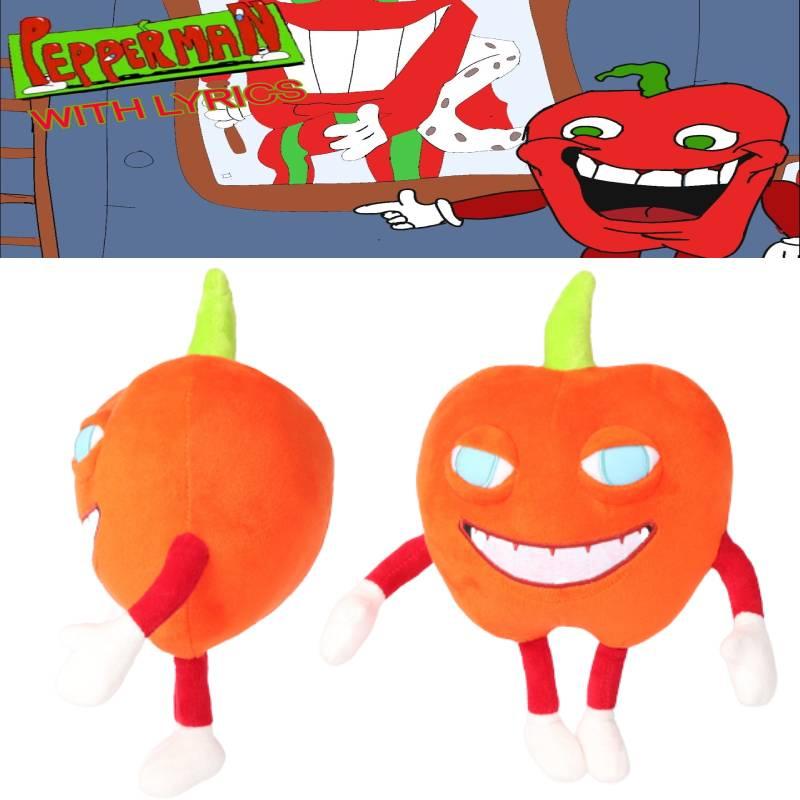 Pepperman Plush Toy From Pizza Tower Game