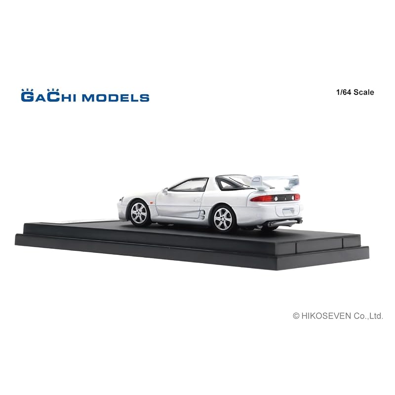 GACHI MODELS 1/64 Mitsubishi GTO (1998) Galaxy White Finished Model GM64001WH