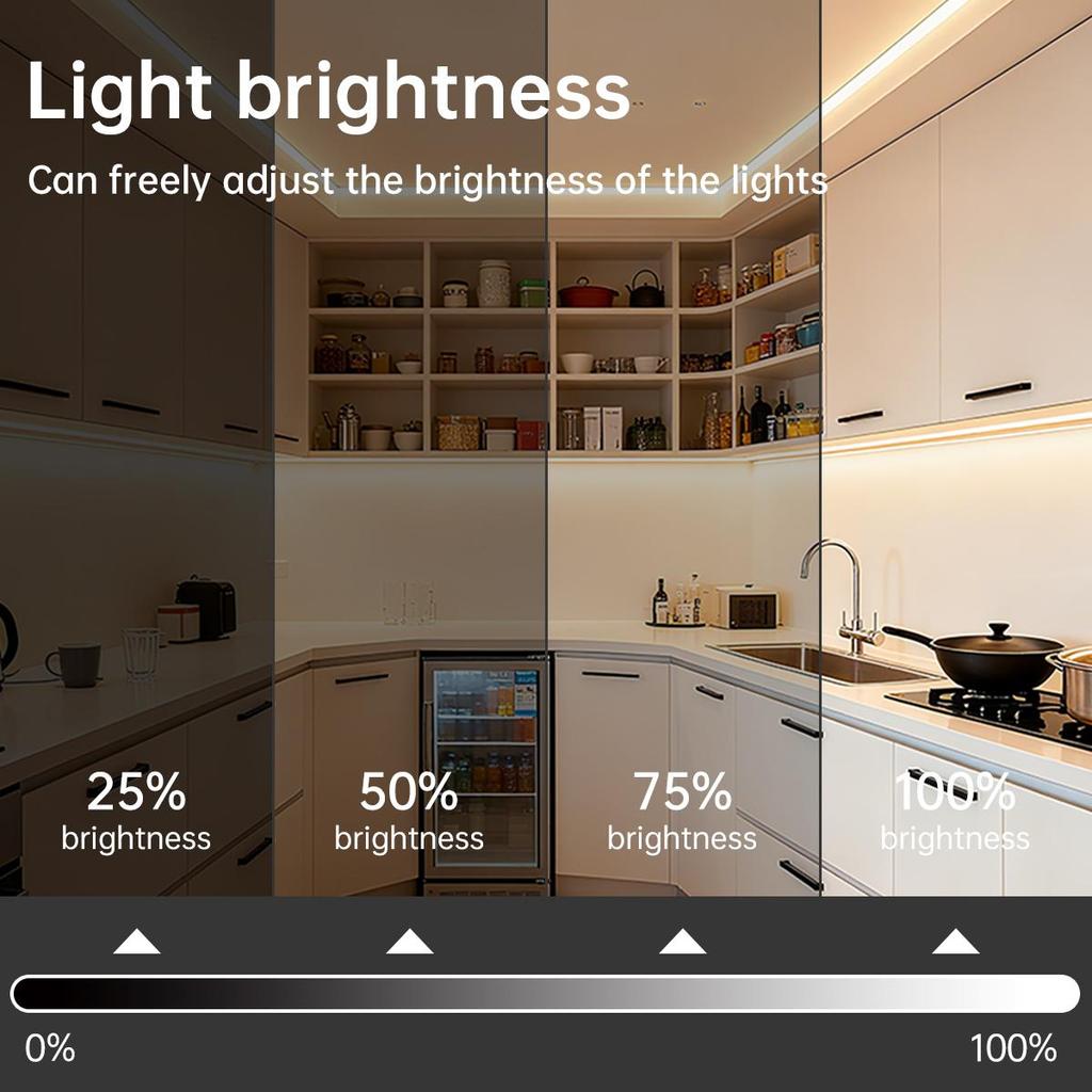 Premium Äkta Silikon Neon LED Ljusremsa 24V Tuya Smart WiFi APP Alexa Kontroll Självhäftande Tejp-Klippbar|Ljusstark|Vattentät