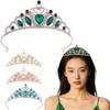 Rhinestone Zinc Zinc Alloy Princess Tiara Heart-Shaped Children's Crown  Wedding Dress Accessories