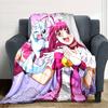 1pc Pretty Cure2 Blanket, Gift, for Men and Women, Soft Blanket, Good for Sofa Bed Couch Travel, Lightweight Flannel Blanket