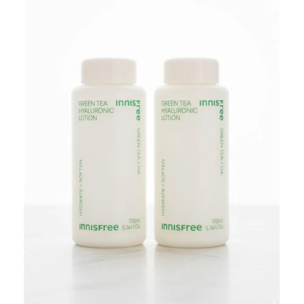 

Лосьон Innisfree с семенами зеленого чая и гиалуроновой кислотой 170 мл x 2