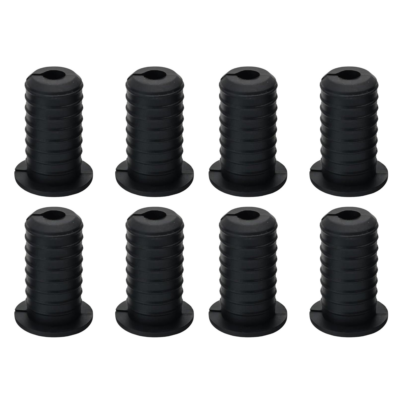 

Silicone Cable Wall Grommets Pack of 8 Vibration Dampening Waterproof Port Protectors for 3/4 Inch Mounting Holes Use 1