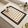 Coffee Machine Drain Pad, Kitchen Countertop Pad, Sink Sink Sink, Quick Drying, Waterproof Diatomaceous Earth