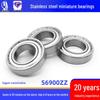 Stainless Steel Miniature Bearings: S6900ZZ, S6901ZZ, S6902ZZ, S694ZZ, S695ZZ, S696ZZ