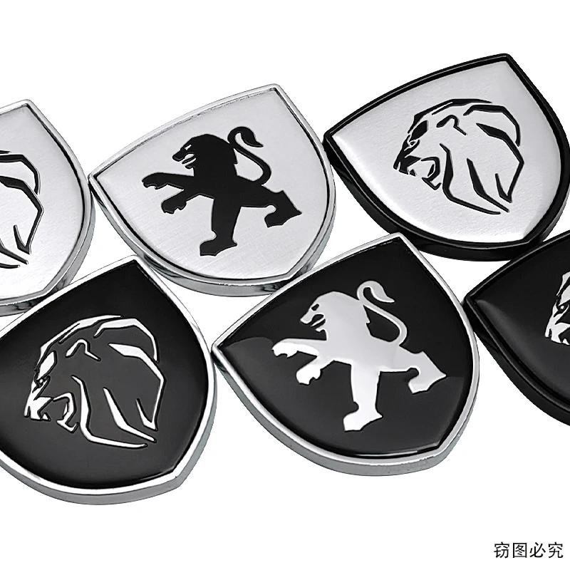 Distintivo Metallo Posteriore Baule Auto Emblema Laterale Carrozzeria Decalcomania per Peugeot 308 3008 307 207 208 508 108 306 406 4008 5008 408 301 Esterno
