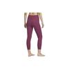 Nike Zenvy Air Series Solid High-Waisted Leggings Women Leggings Purple-Red DQ6016-653
