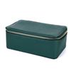 Portable Travel Jewelry Box PU Large Capacity Earring Storage Case with 12pcs Small Pouches Jewelry Storage Box Multifunctional