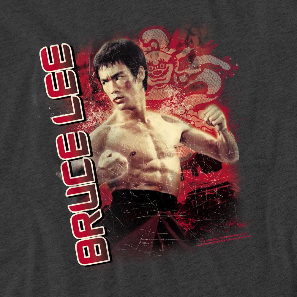 Bruce Lee Unisex Adult Fury T-Shirt