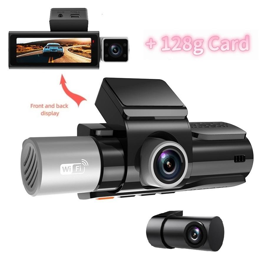 2/3-channel In-car Dashcam, UHD 4K High-definition GPS WiFi Camera, Car DVR Camera