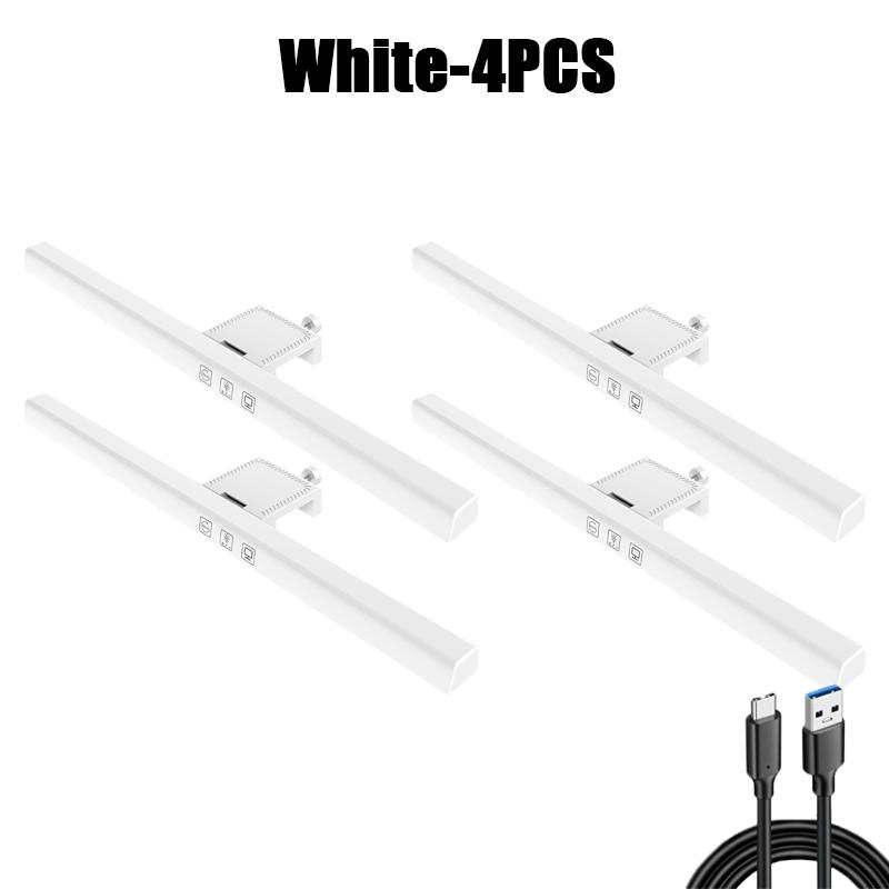 33cm LED Desk Lamp LED Computer PC Monitor Screen Light Bar Stepless Dimming Reading USB Powered Hanging Table Lamp