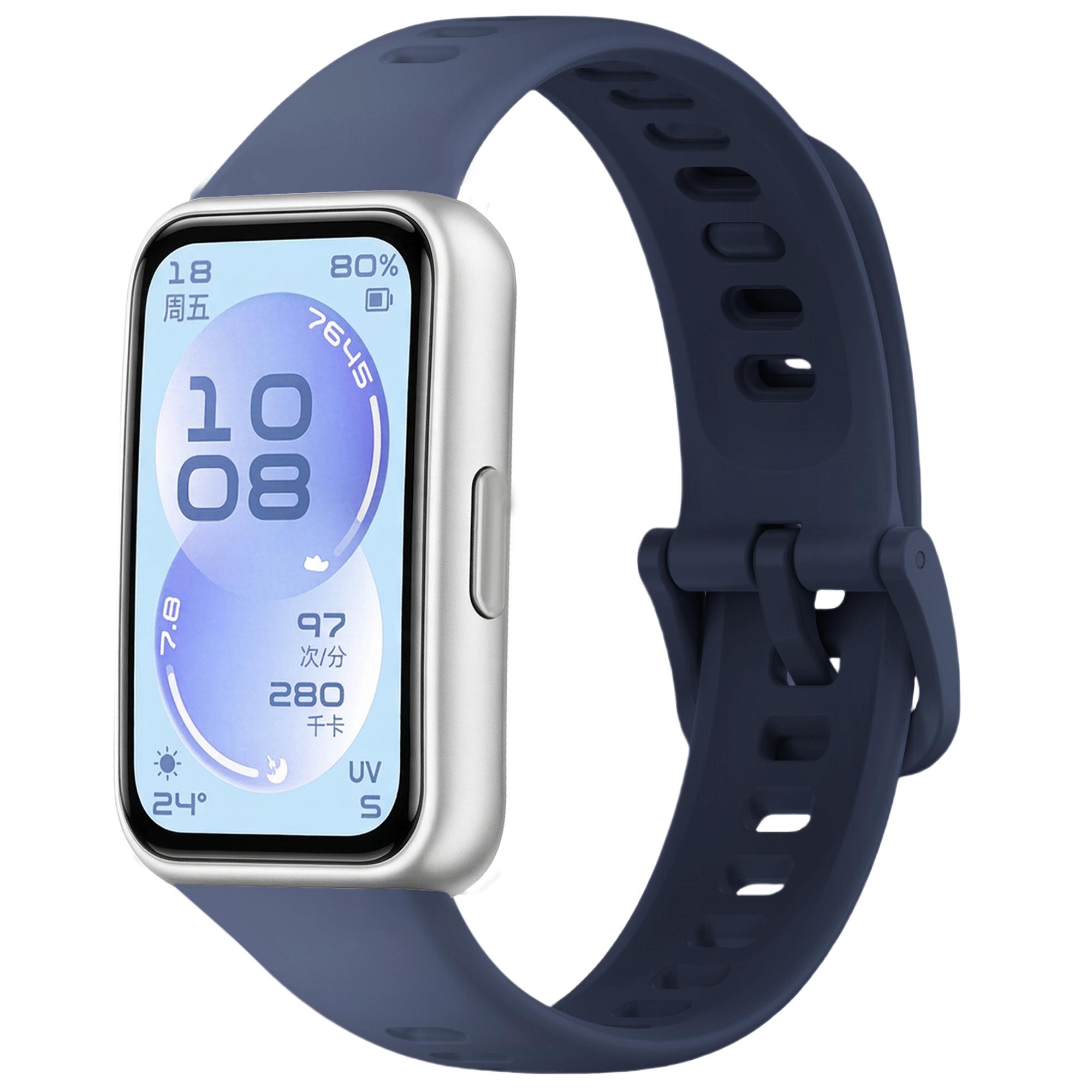

Спортивний силіконовий ремінець для Huawei Band 11/11 Pro Аксесуари Заміна Оригінальний браслет pulseira correa для Huawei Bands 11 NFC Huawei Band11pro NFC синій