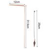Copper Probe Set Two Telescopic Dowsing Rods & Reliable Divination Pendulum