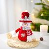 Christmas Doll Ornament Sequined Red Pygmy Old Man Snowman Elk Doll Christmas Home Decoration