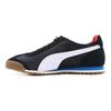 Roma OG Nylon Unisex Low Top Training Shoes Black White 362408-13