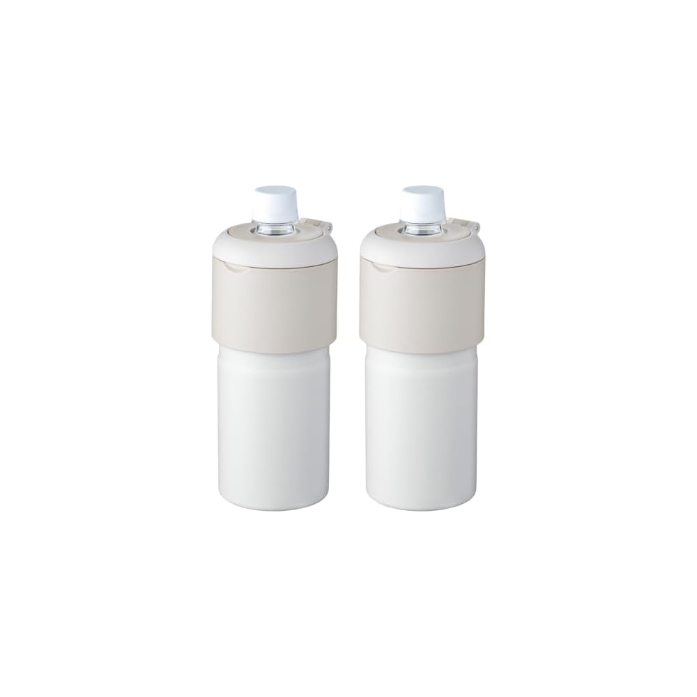 Atlas Pet Bottle Holder, Set of 2, for 500ml and 650ml Water Bottles, Vacuum Insulated, with