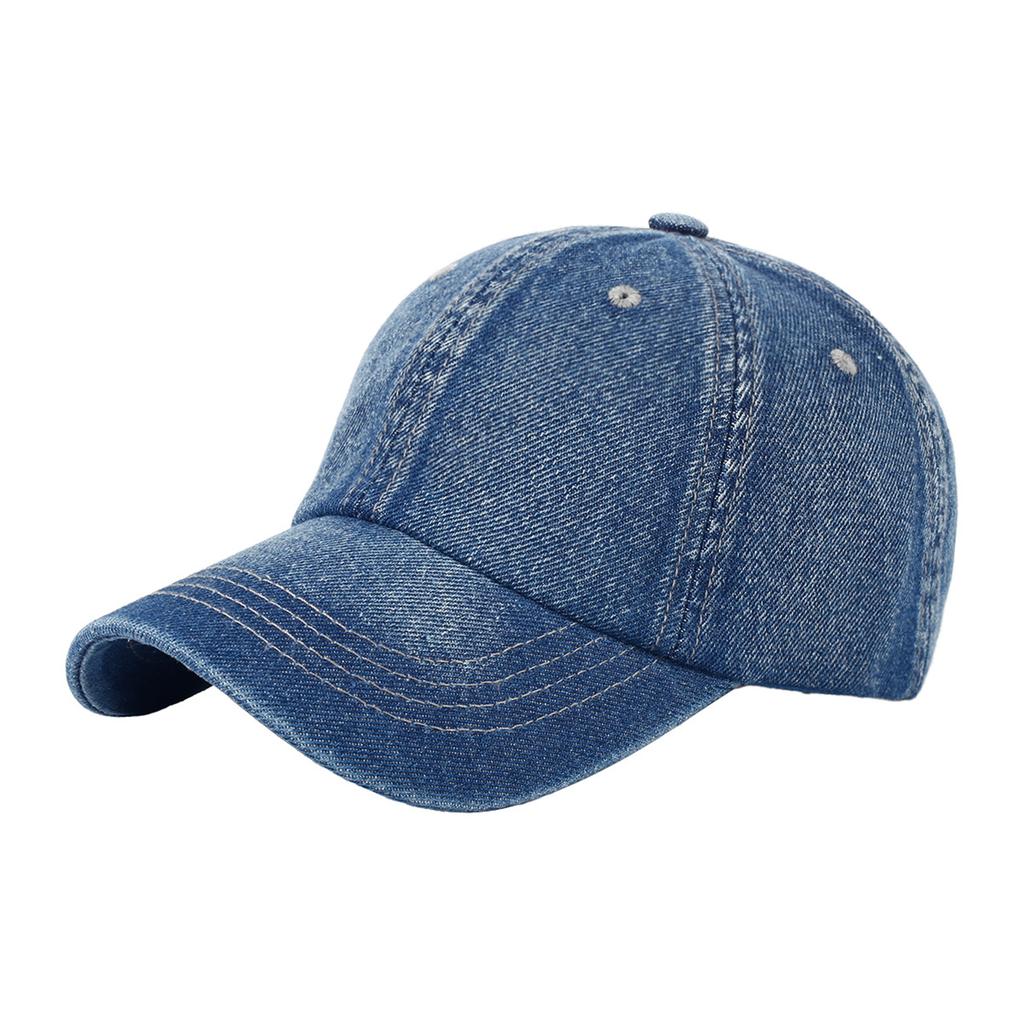 Unisex Denim Baseball Cap Versatile Casual High-end Hat