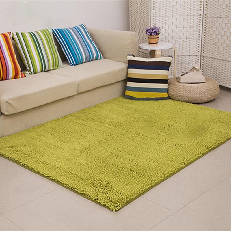 Shaggy Long Microfiber Non Slip Absorbent Bath Mat Bathroom Shower Carpet Rugs