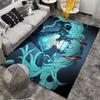 Futuristic Anime Girl Design Suitable As a Non-slip Mat for the Living Room or Bedroom Sofa
