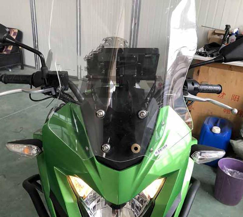 Kawasaki Versys X300 Navigation Bracket with Wireless Charging Phone Mount