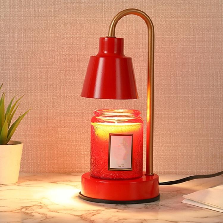 Modern Candle Warmers Lamp for Jar Candle with High Temperature Lacquered Iron Lampshade