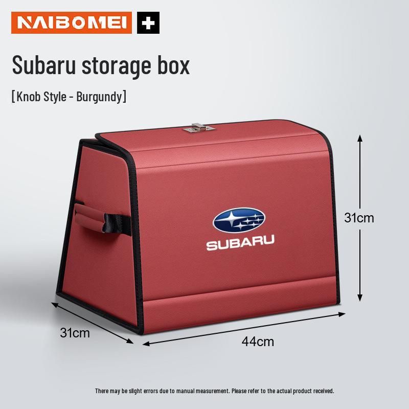 Compatible with Subaru XV, Forester, Legacy, Outback, and More: Car Trunk Storage Box/Interior Accessories.