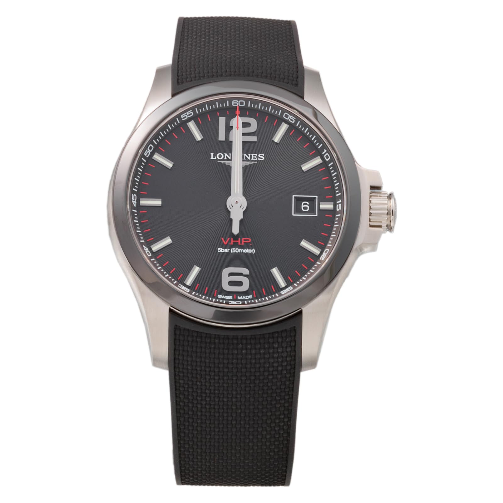 

Casual watch Conquest P black [Longines] V. H. L3.729.4.56.9 Men s [item]