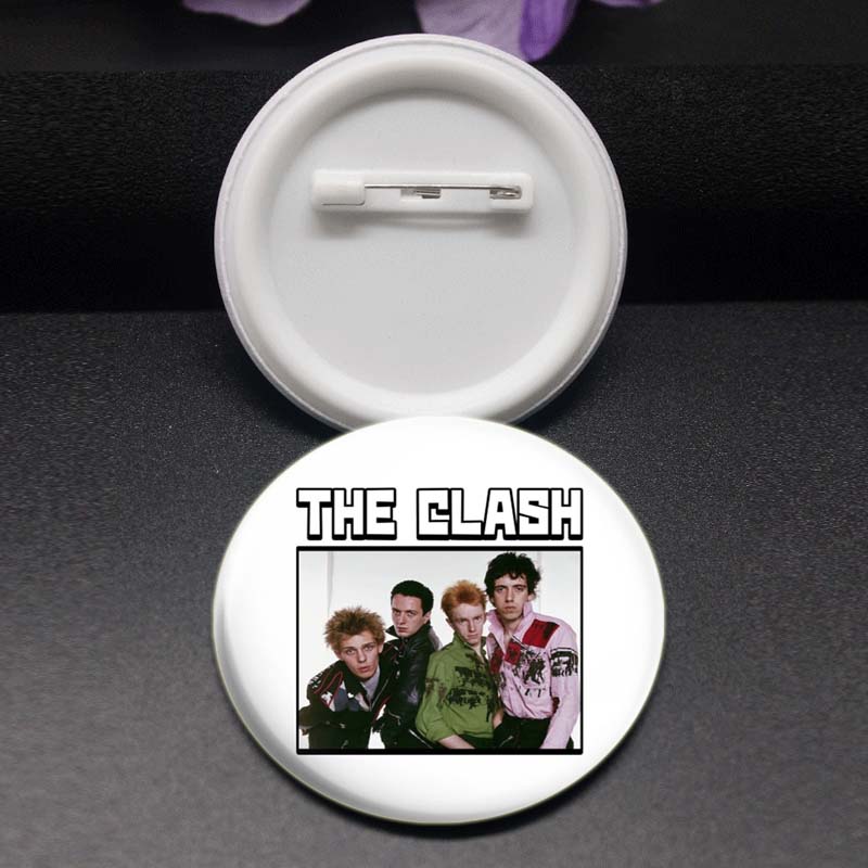 32/44/58mm Pop Hip Hop Rap Star Singer Metal Brooch Handcrafted Backpack Clip Fan Collection Commemorative Gift Tinplate Pin Badge