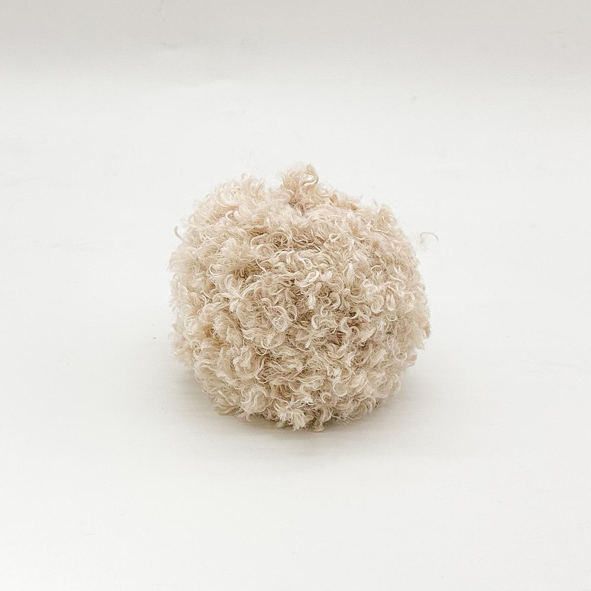

50g Soft Imitation Teddy Curly Yarn Ball Handmade DIY Knitting Crochet Wool Thread For DIY Doll Animal Bear Rabbit Clothes