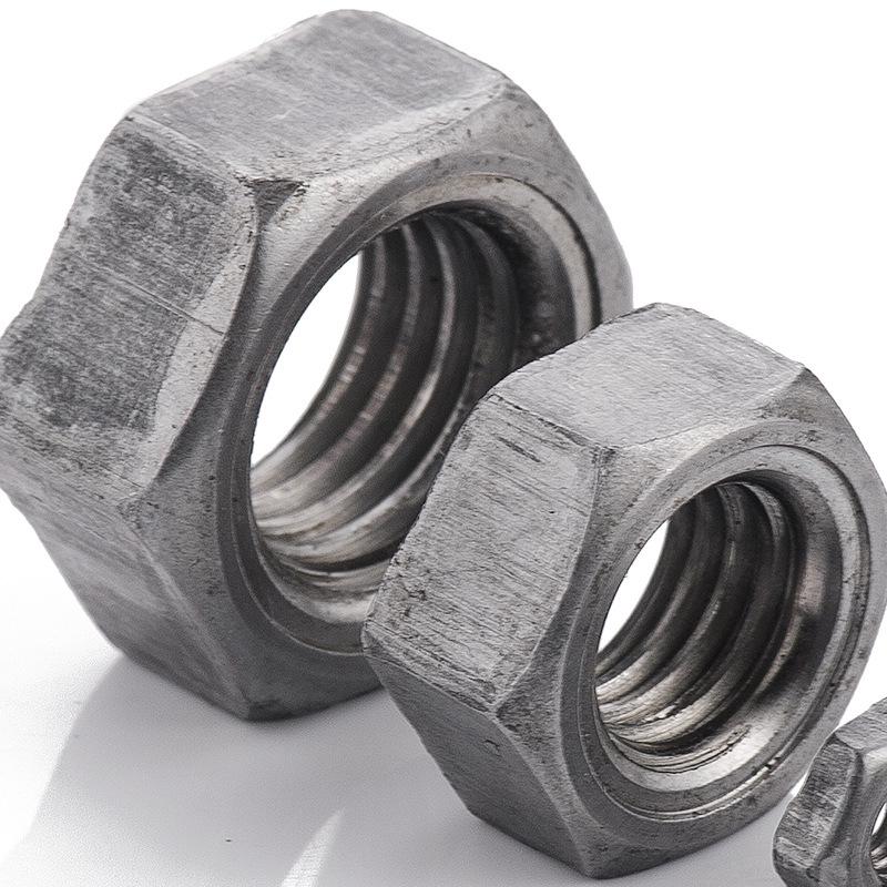 Piuliță de sudură hexagonală din oțel inoxidabil 201/304, culoarea fierului, M5/M6/M8