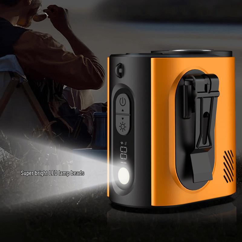 2026 Mini High-Speed Cooling Waist Fan: Portable Outdoor Ice Pack Relief